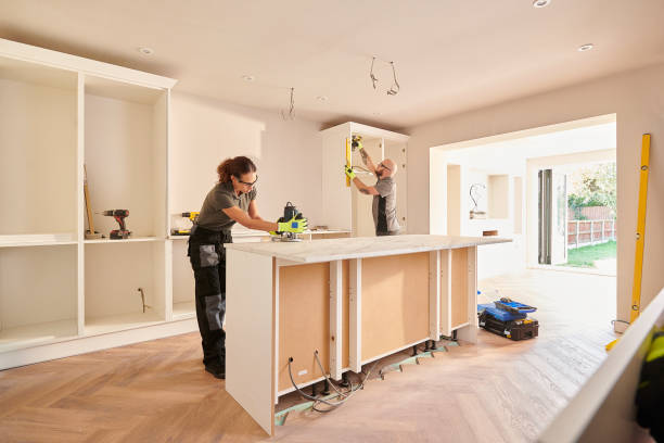Kitchen island and cabinet installation — Etobicoke, ON